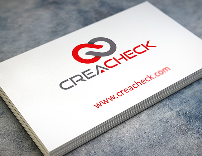 Visi­ten­kar­ten mit CreaCheck